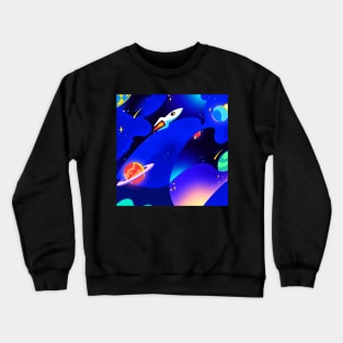 Outer Space Crewneck Sweatshirt